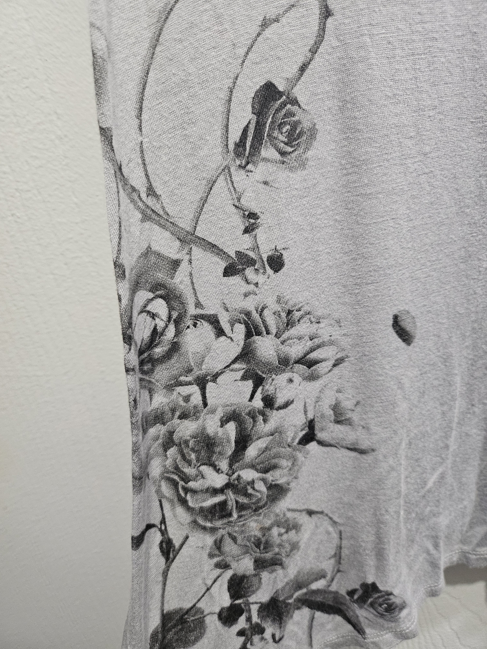 Floral Print Racerback Tank - Picture 4 of 6